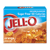 Jell-o Gelatin Dessert Sugar Free Orange Low Calorie Full-Size Picture